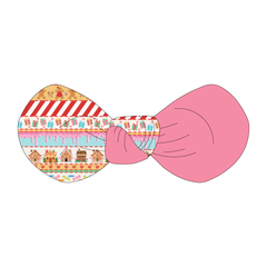 Stitched In Snow - Gingerbread Lane - The Knot Bow