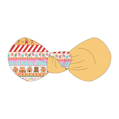 Stitched In Snow - Gingerbread Lane - The Knot Bow