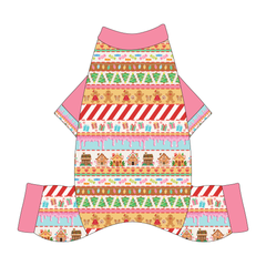 Stitched In Snow - Gingerbread Lane - Mon Ami Jammies