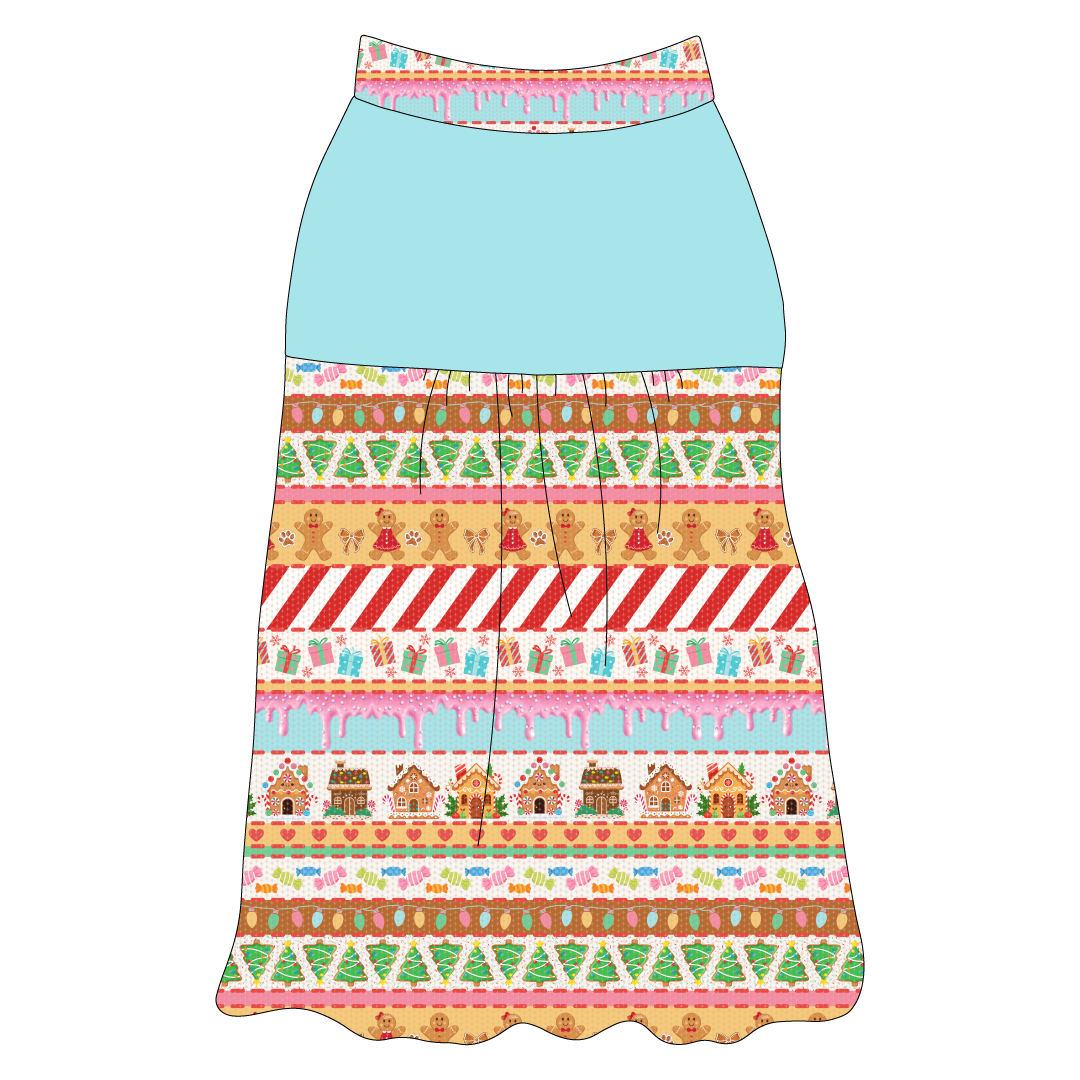 Stitched In Snow - Gingerbread Lane - The Sophia Tank