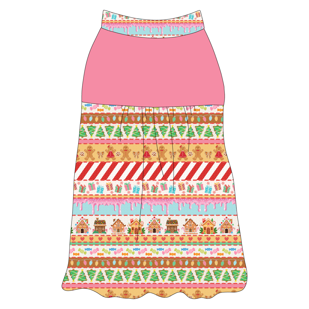 Stitched In Snow - Gingerbread Lane - The Sophia Tank