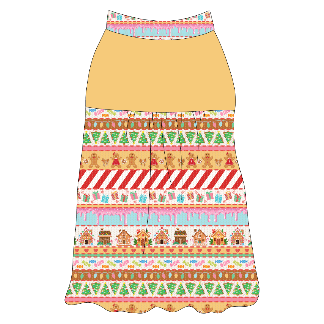 Stitched In Snow - Gingerbread Lane - The Sophia Tank