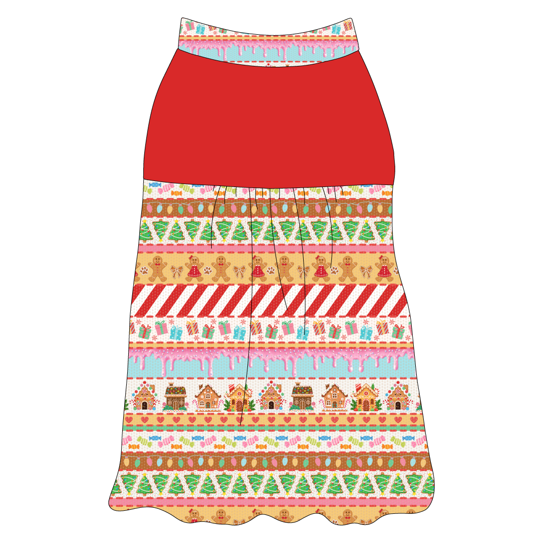 Stitched In Snow - Gingerbread Lane - The Sophia Tank