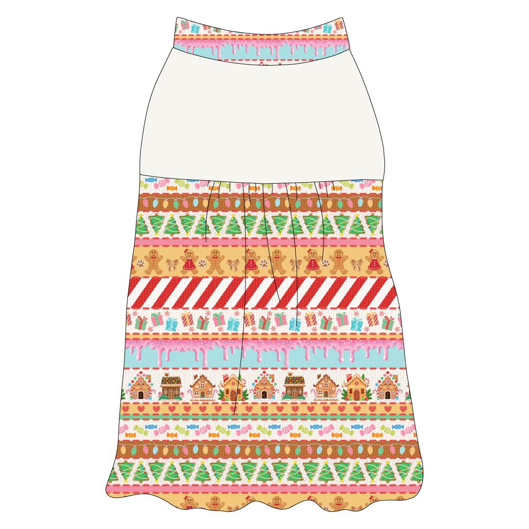 Stitched In Snow - Gingerbread Lane - The Sophia Tank