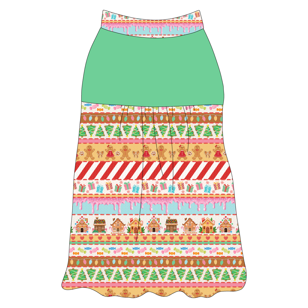 Stitched In Snow - Gingerbread Lane - The Sophia Tank