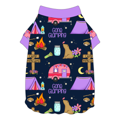 Gone Glamping - Flutter Waist Tee
