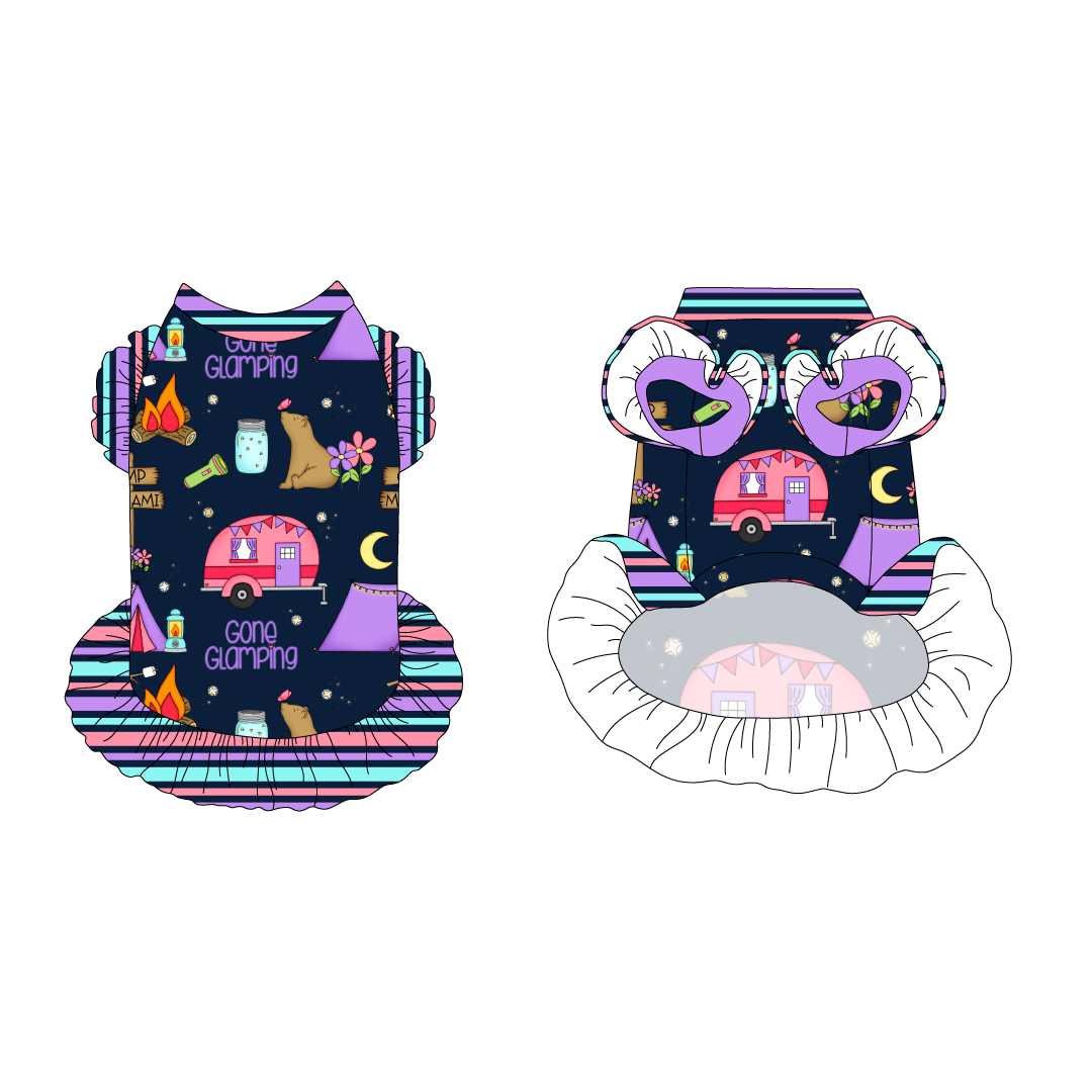 Gone Glamping - La Petite Shimmy Dress