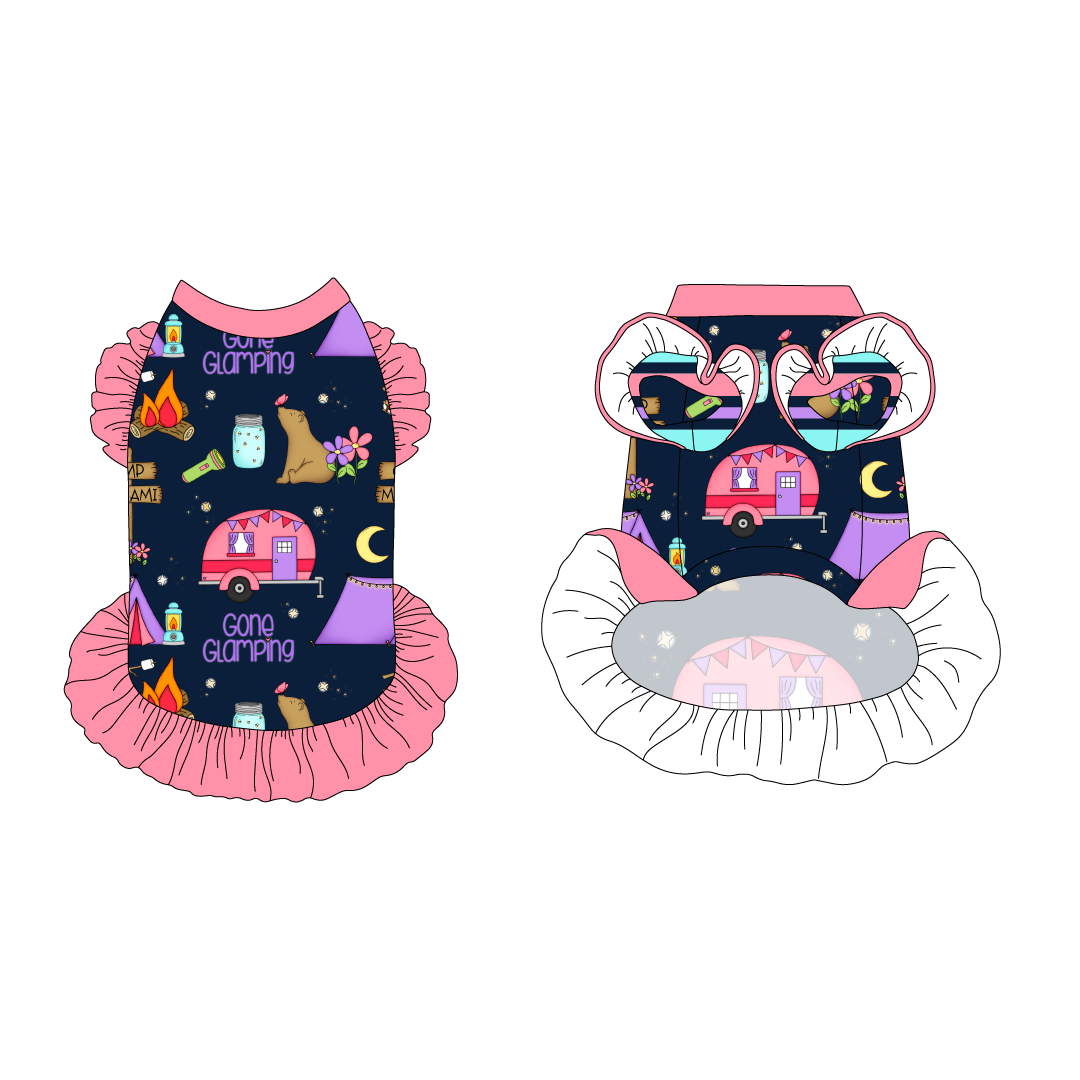 Gone Glamping - La Petite Shimmy Dress