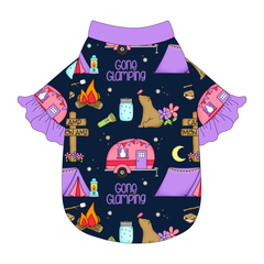Gone Glamping - The Shimmy Edge Tee