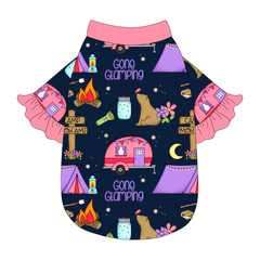 Gone Glamping - The Shimmy Edge Tee
