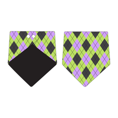 Plaid To The Bone - Halloween Argyle - The Bandana