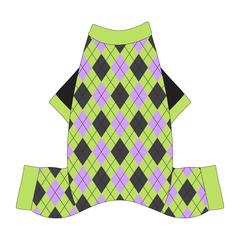 Plaid To The Bone - Halloween Argyle - Mon Ami Jammies