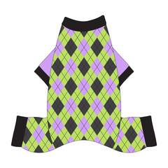 Plaid To The Bone - Halloween Argyle - Mon Ami Jammies