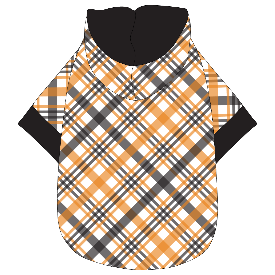 Plaid To The Bone - Halloween Plaid - The Hoodie