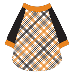 Plaid To The Bone - Halloween Plaid - The Raglan Jersey