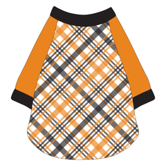 Plaid To The Bone - Halloween Plaid - The Raglan Jersey