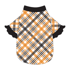 Plaid To The Bone - Halloween Plaid - The Shimmy Edge Tee
