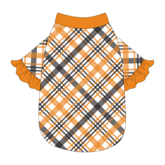 Plaid To The Bone - Halloween Plaid - The Shimmy Edge Tee