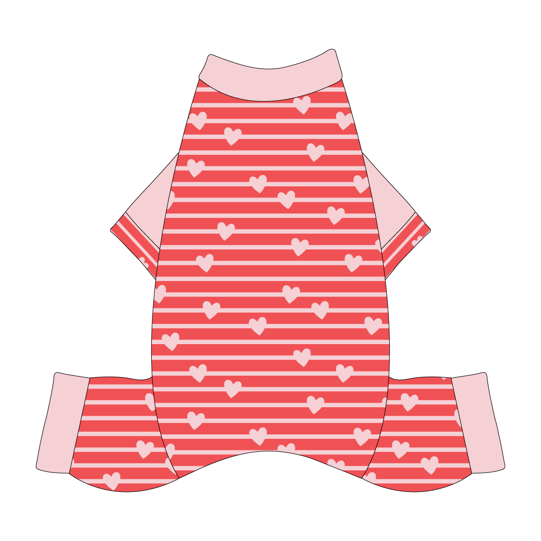 Stuck On You - Heart Strings - Mon Ami Jammies