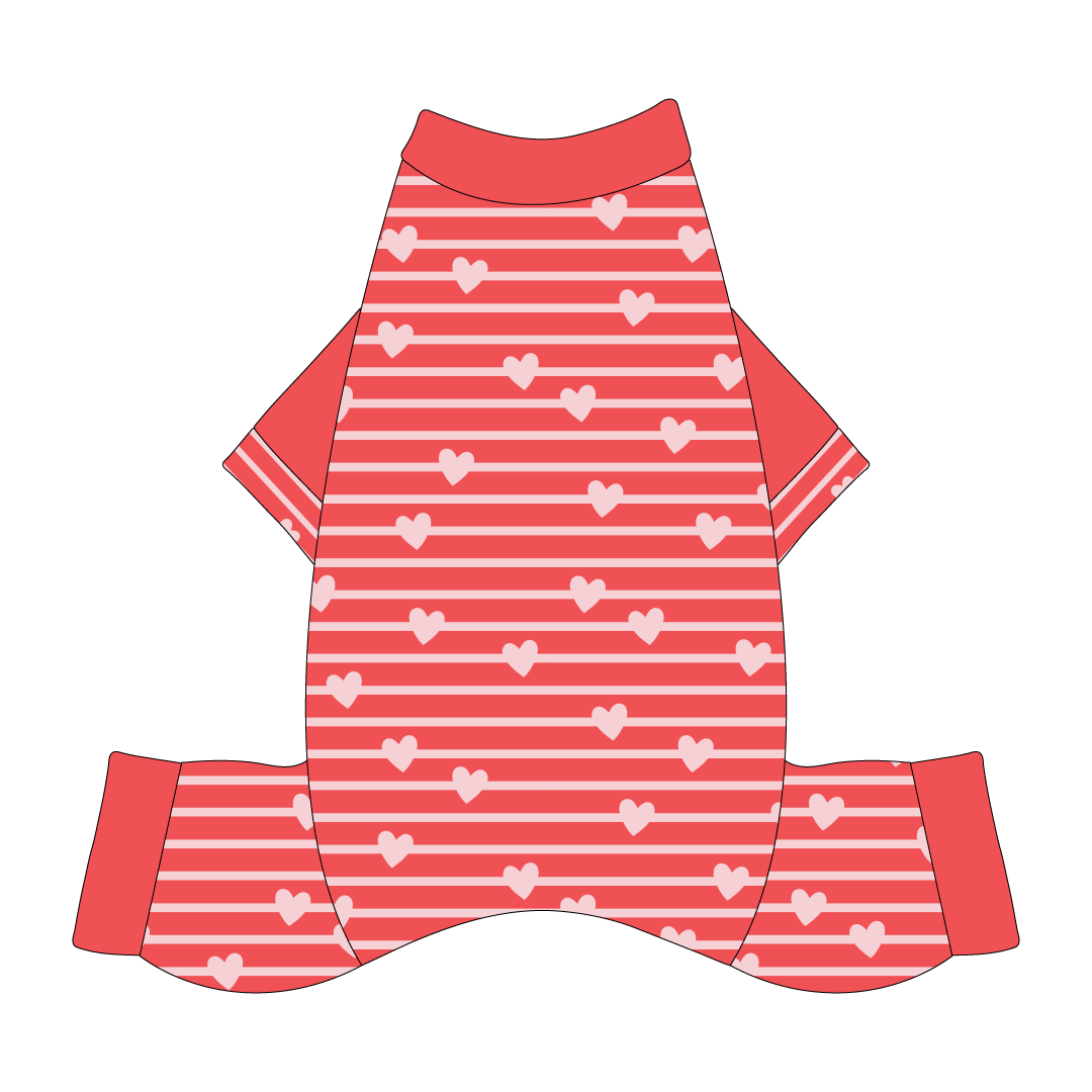 Stuck On You - Heart Strings - Mon Ami Jammies