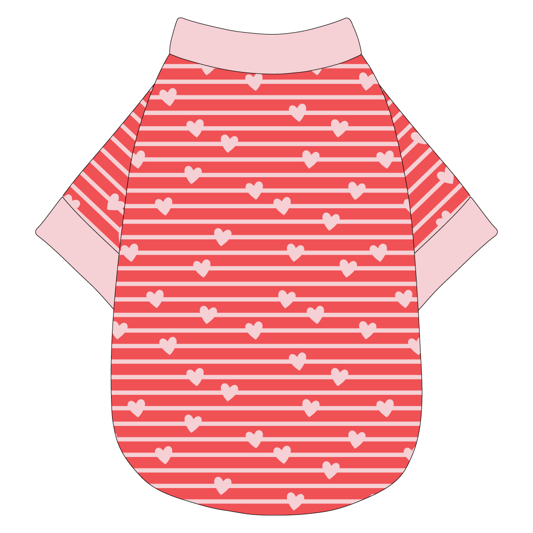 Stuck On You - Heart Strings - The Basic Tee