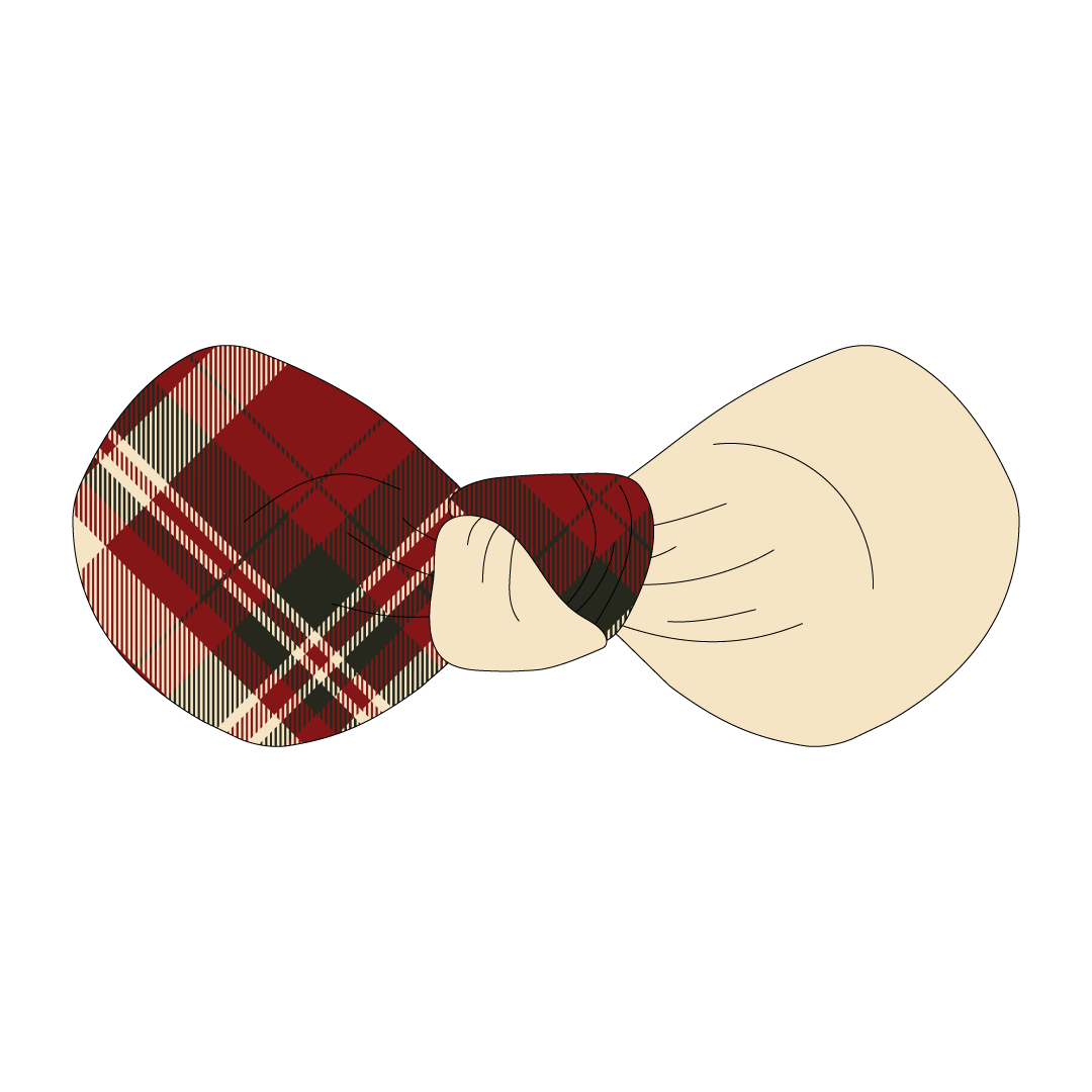 Hearthside Holiday - Hearthside Plaid - The Knot Bow