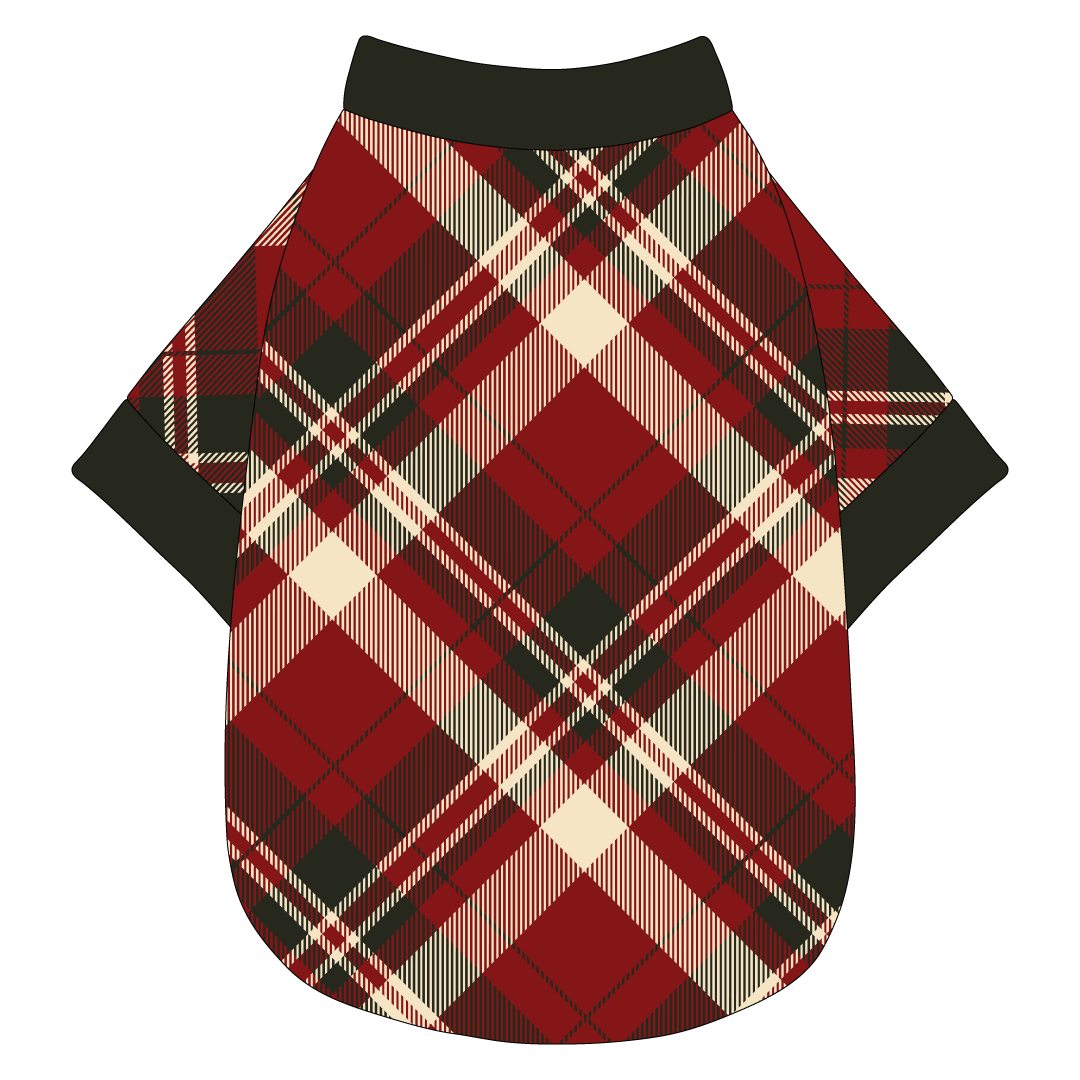Hearthside Holiday - Hearthside Plaid - The Basic Tee
