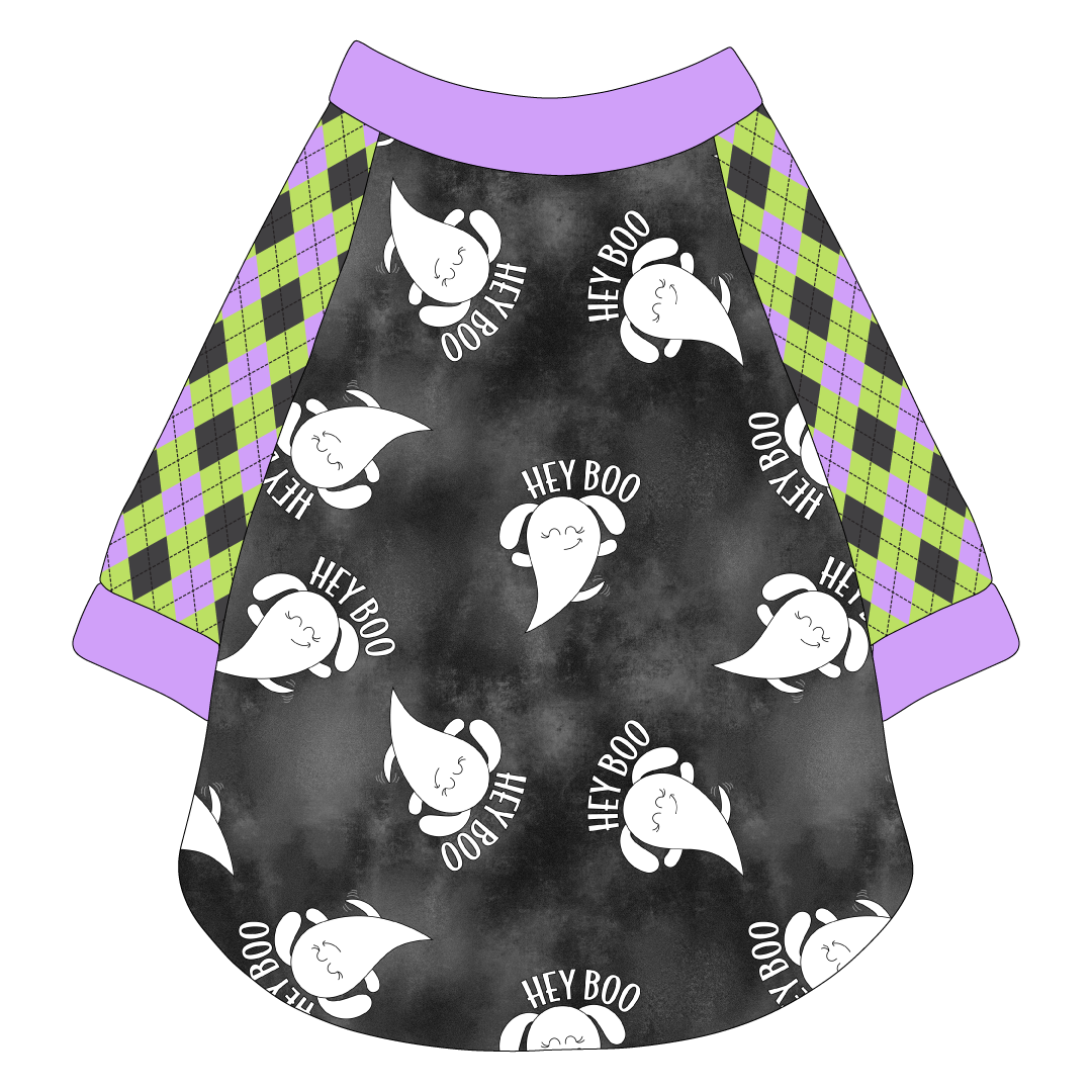 Hey Boo - The Raglan Jersey