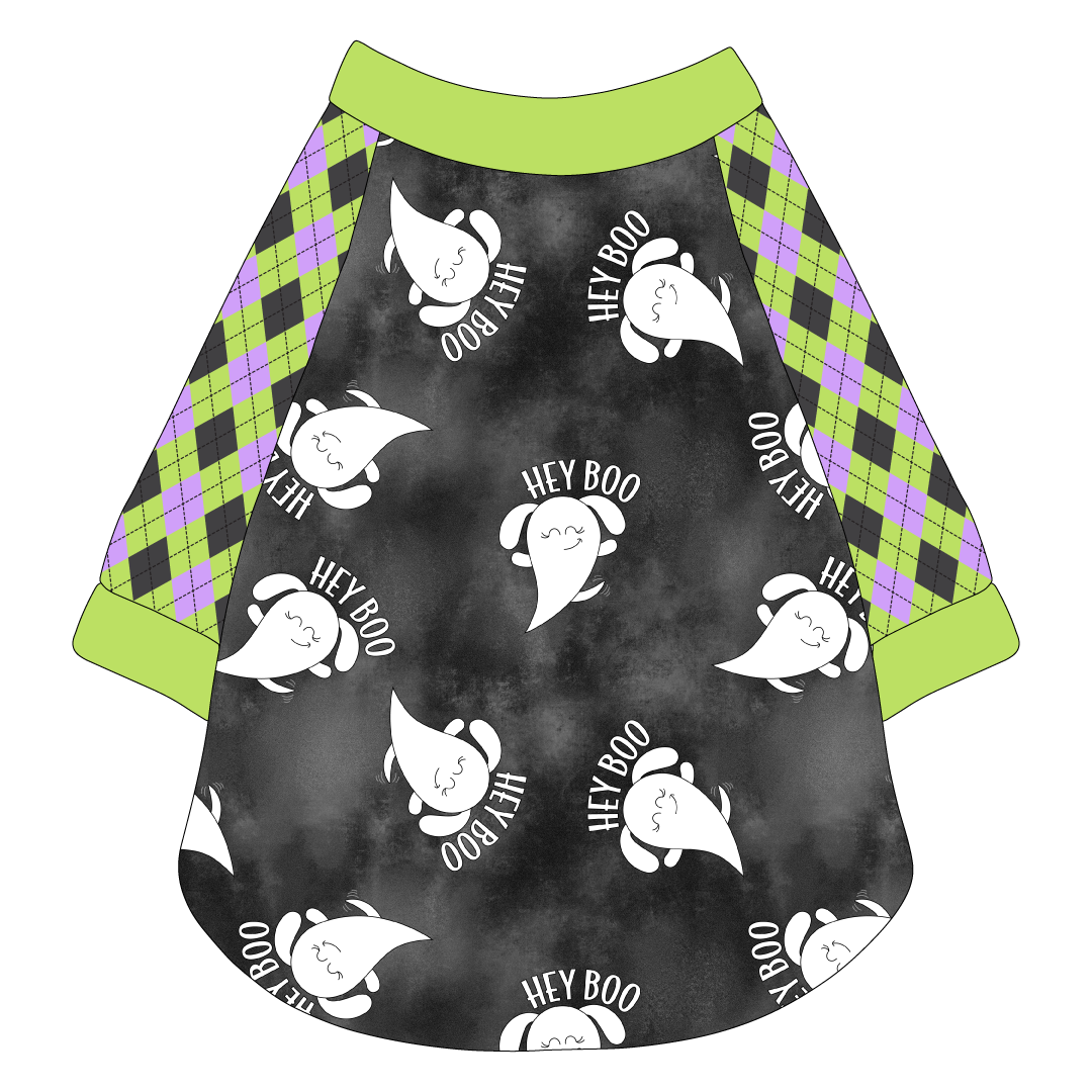 Hey Boo - The Raglan Jersey