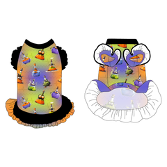 Hocus Pocus - La Petite Shimmy Dress With Double Skirt