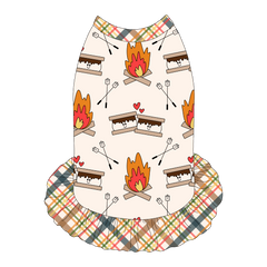 Let's Go Camping - I Love You S'more - The Tank With Skirt