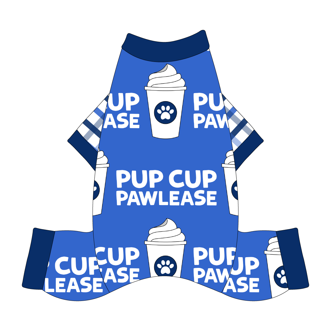 I Love You A Brunch - Pup Cup Pawlease - Mon Ami Jammies