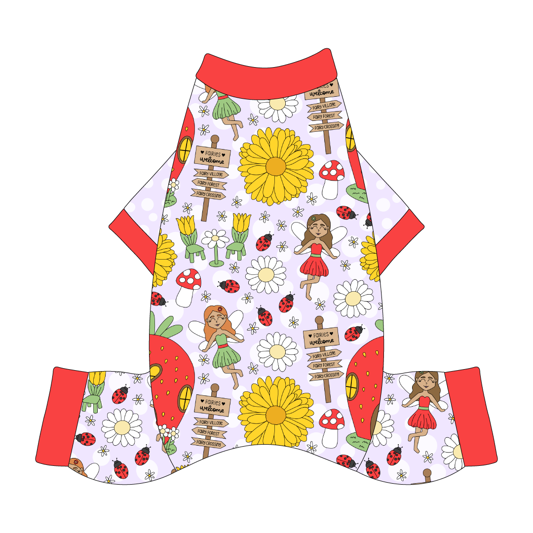 I'm Wildflower About You - Fairy Garden - Mon Ami Jammies