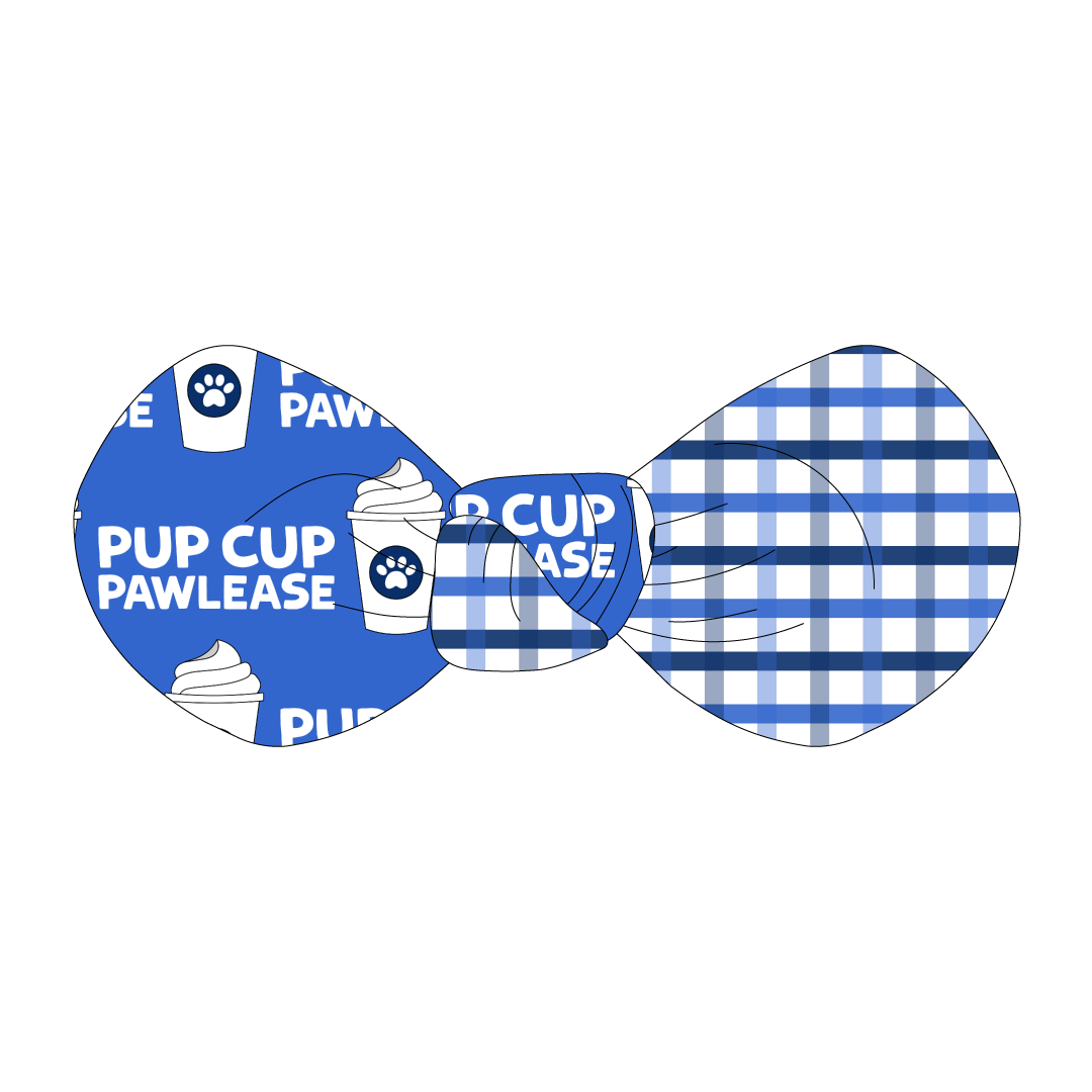 I Love You A Brunch - Pup Cup Pawlease - The Knot Bow