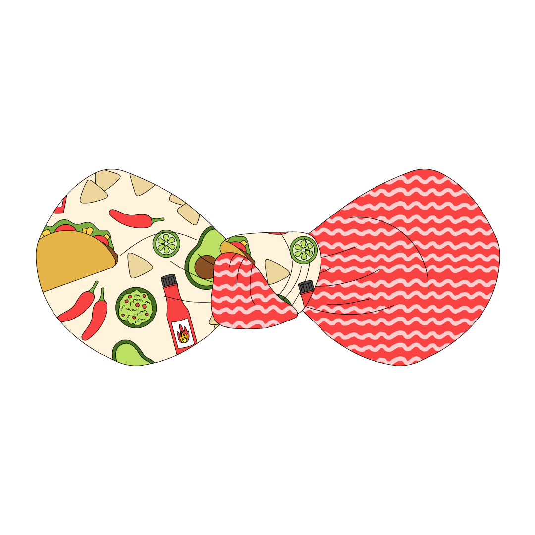 Life Is Better With Tacos & - The Knot Bow