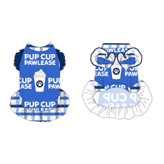 I Love You A Brunch - Pup Cup Pawlease - La Petite Shimmy Dress