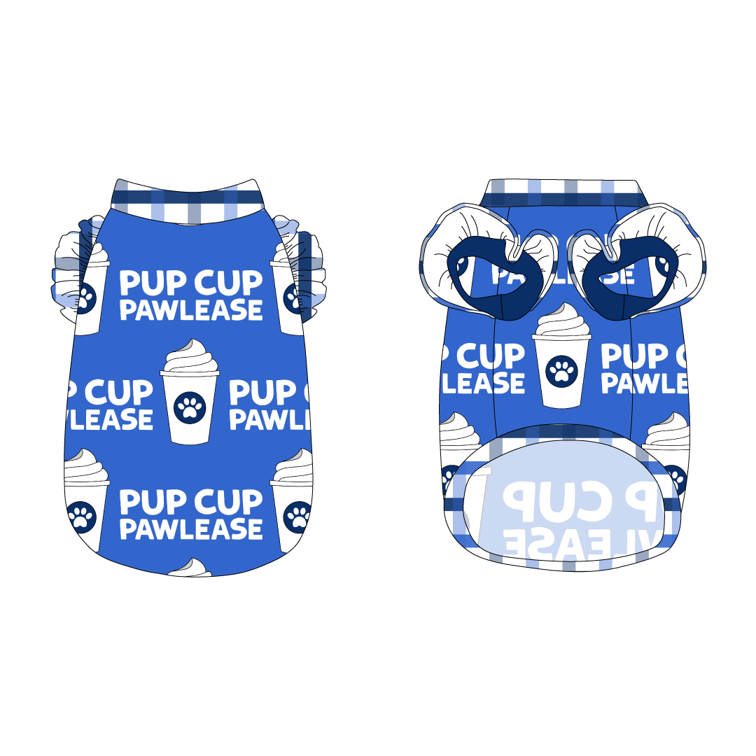 I Love You A Brunch - Pup Cup Pawlease - La Petite Shimmy Tank