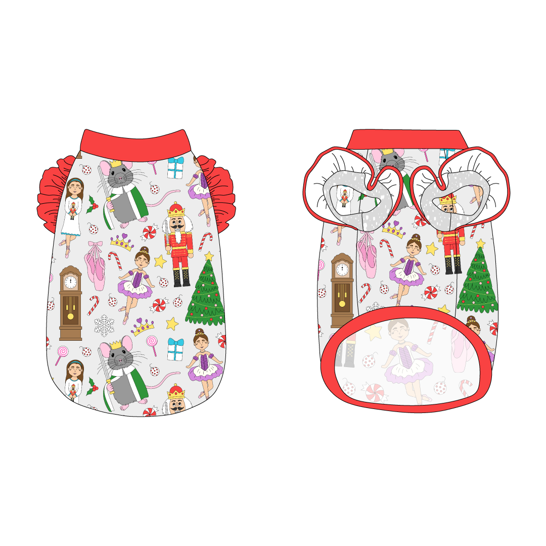 Twas The Night Before Christmas - Nutcracker - La Petite Shimmy Tank