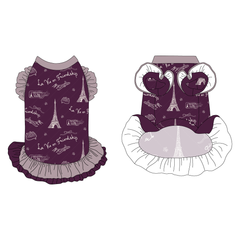 La Vie en Friendship - La Petite Shimmy Dress With Double Skirt