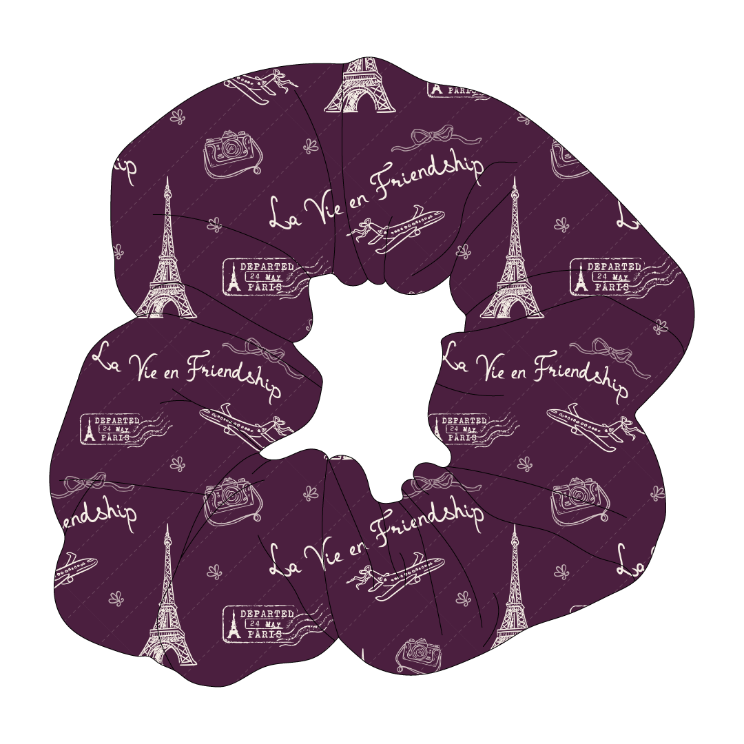 La Vie en Friendship - The Scrunchie