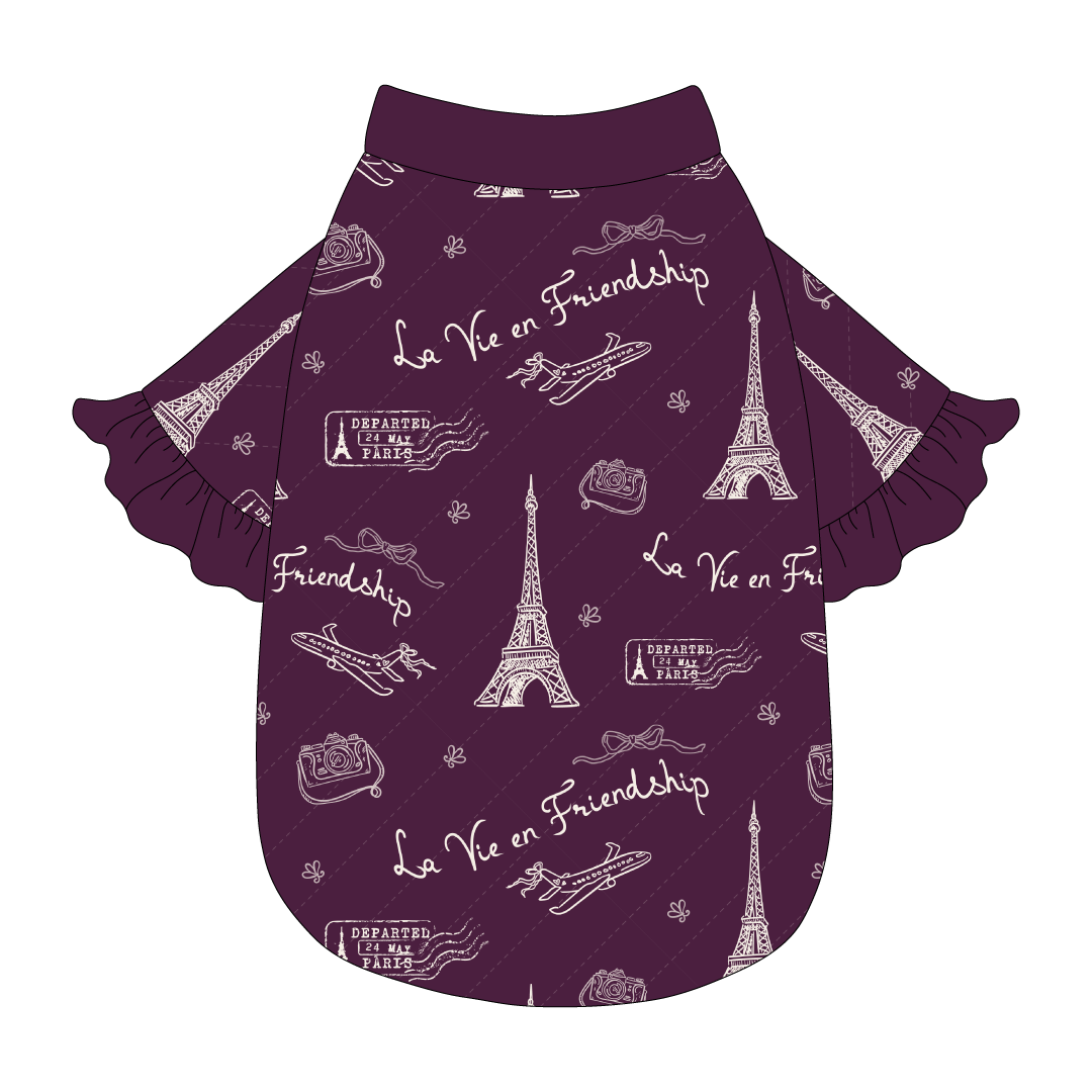 La Vie en Friendship - The Shimmy Edge Tee