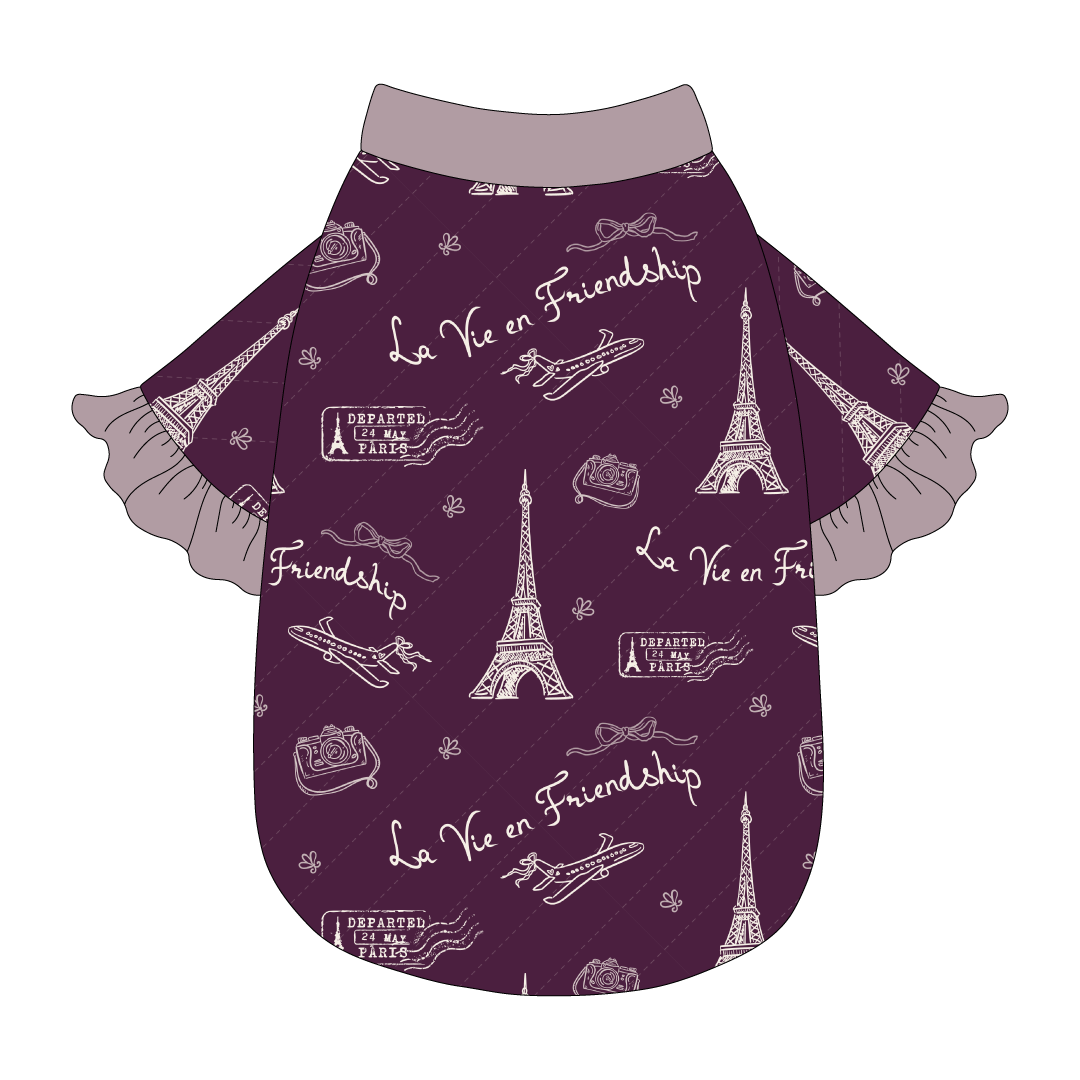 La Vie en Friendship - The Shimmy Edge Tee