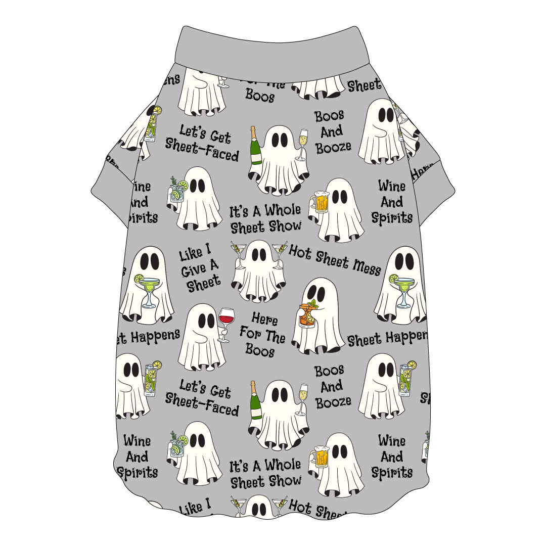 Let's Get Sheet-Faced - Flutter Waist Tee
