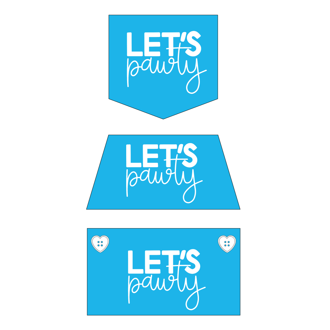 Let's Pawty - Pocket Add-On Let's Pawty - Celebrate With Words