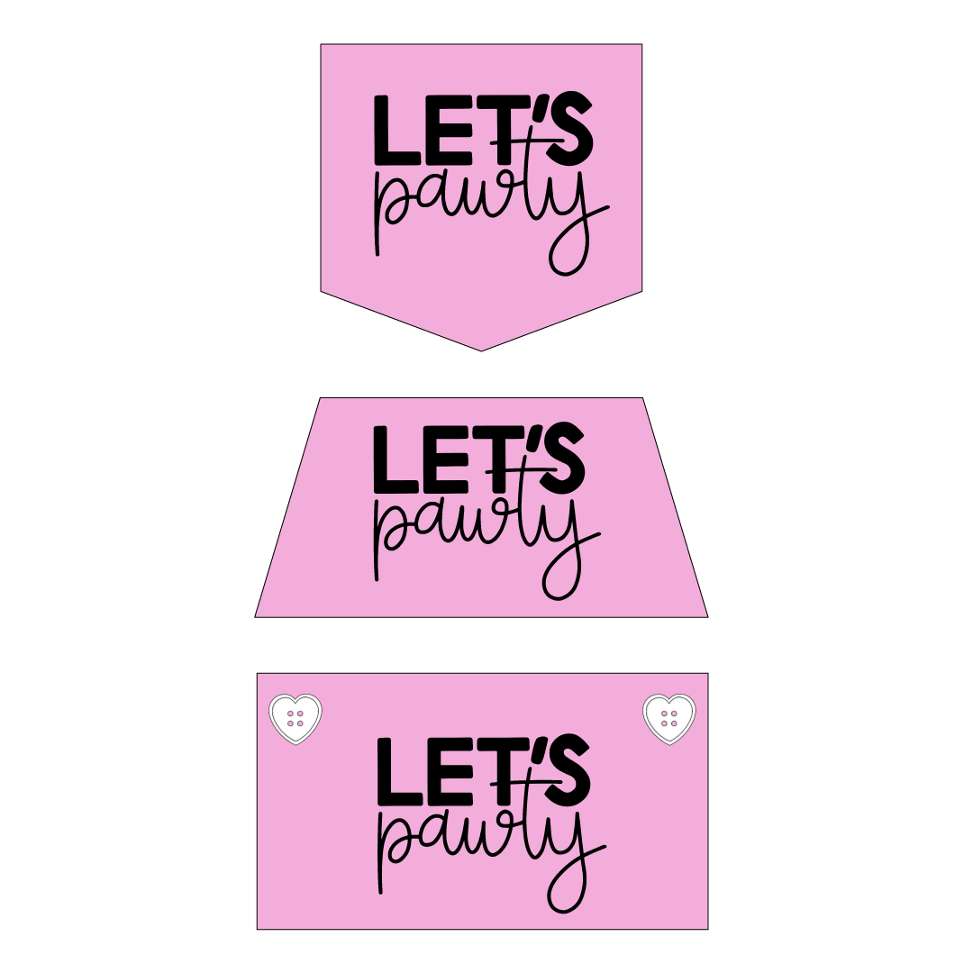 Let's Pawty - Pocket Add-On Let's Pawty - Celebrate With Words