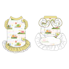 Little Things Take Time - La Petite Shimmy Dress With Double Skirt