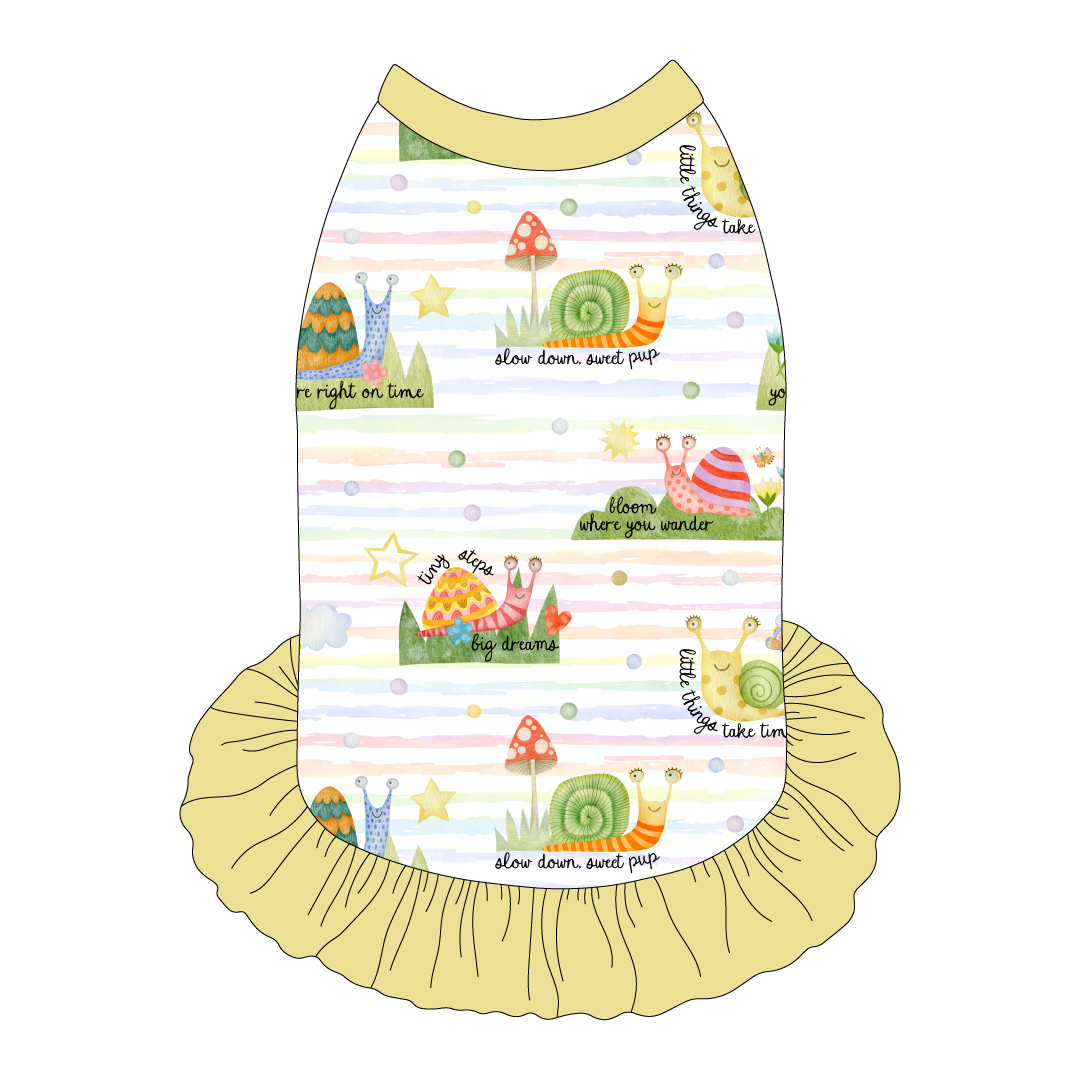 Little Things Take Time - The Tank With Skirt