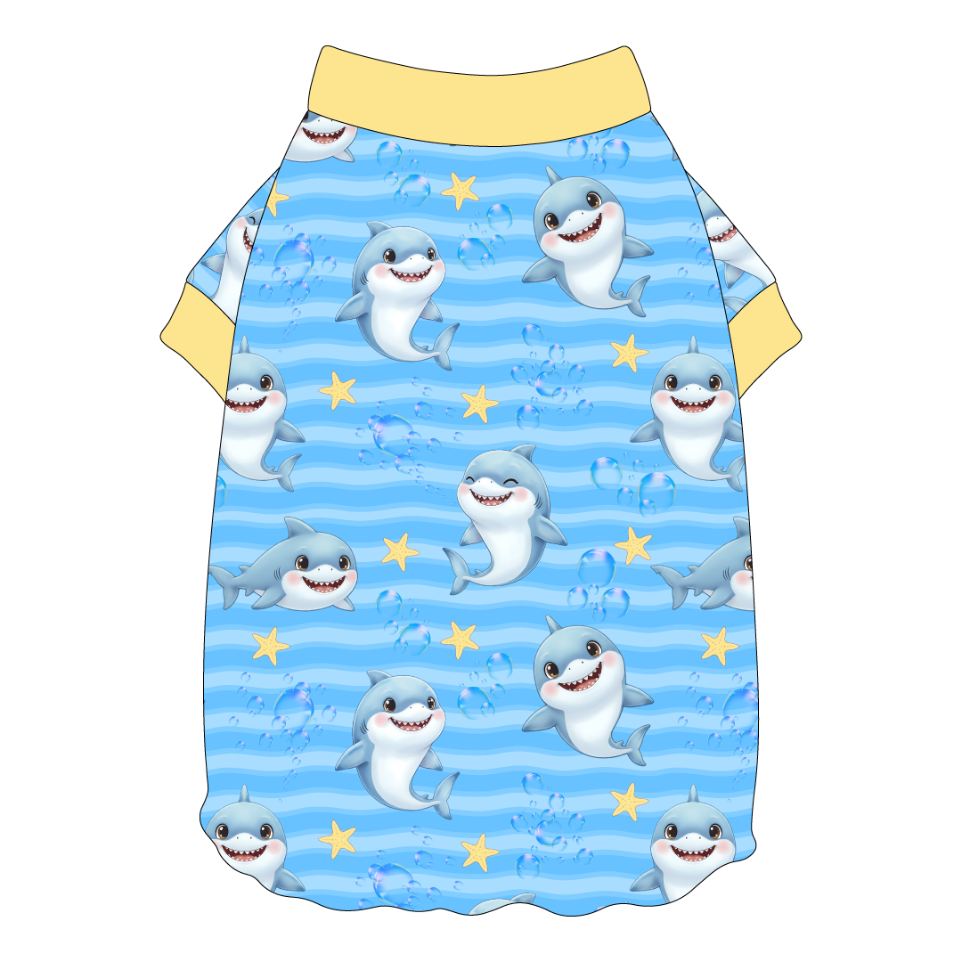 Little Wave Maker - Flutter Waist Tee