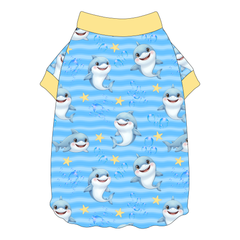 Little Wave Maker - Flutter Waist Tee