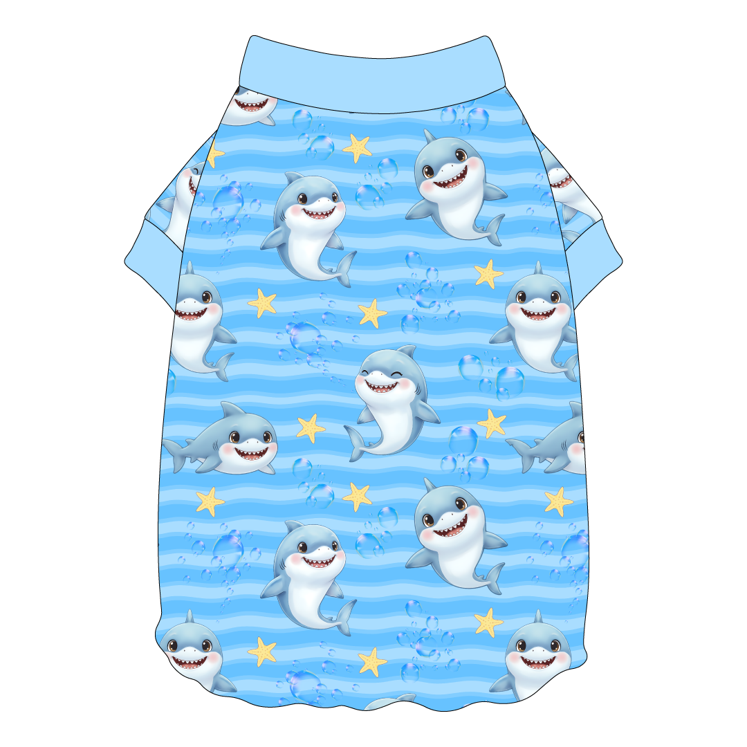 Little Wave Maker - Flutter Waist Tee